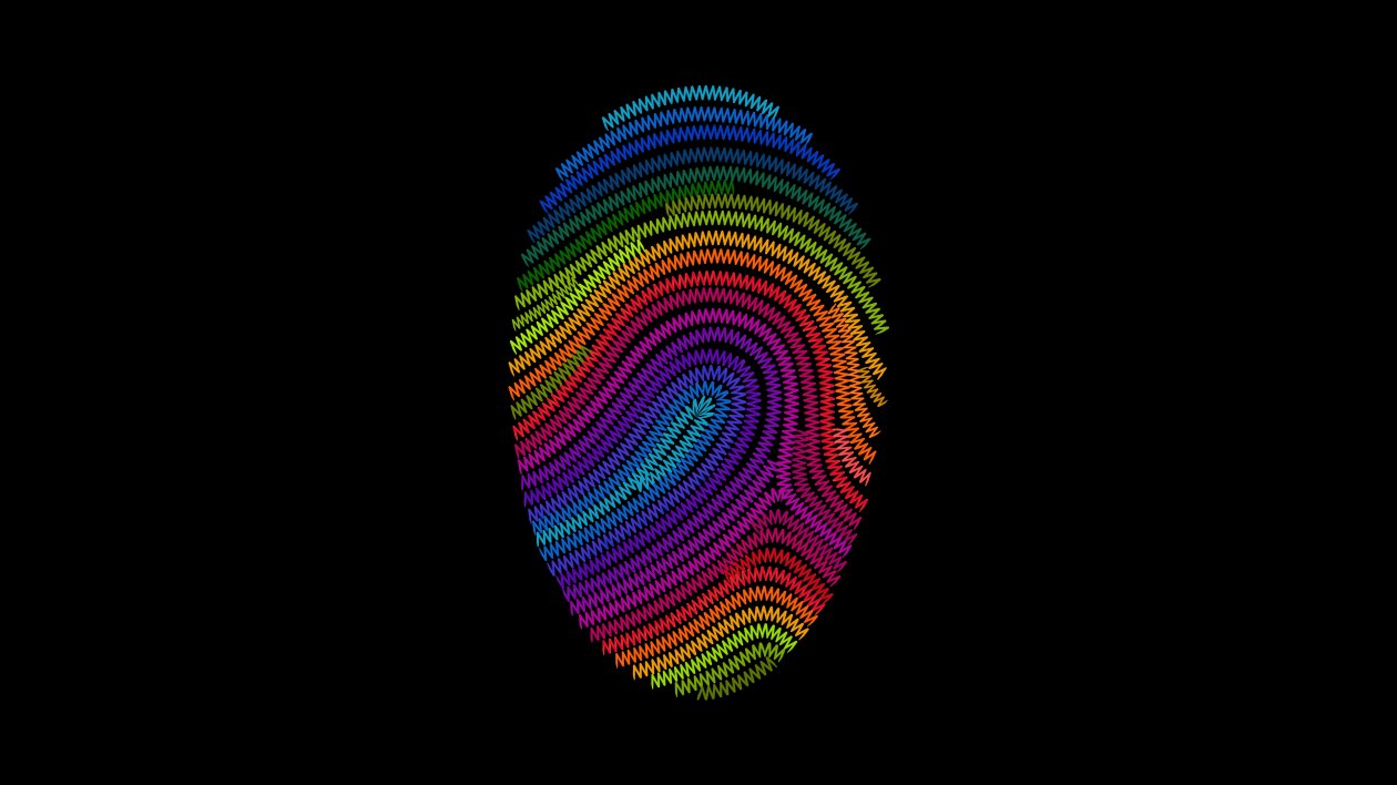 Thumbprint Oled Dark 4k