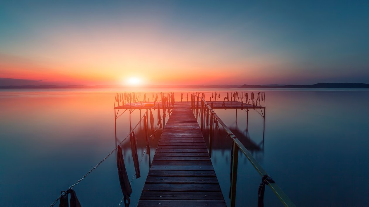 Pier Landscape 4k