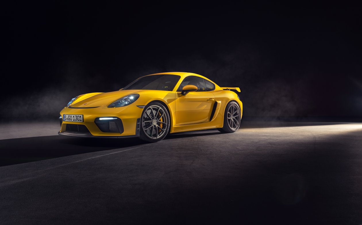 Porsche 718 Cayman GT4 2019 8k