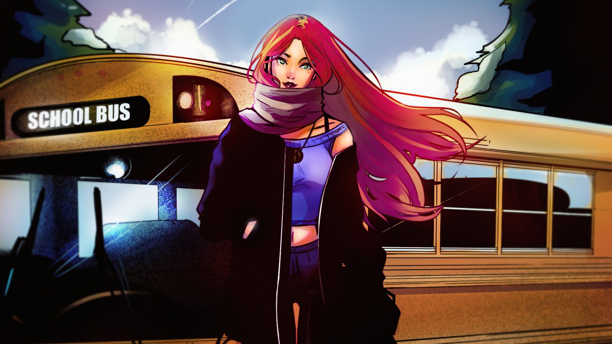 Starfire Goes To High School 5k
