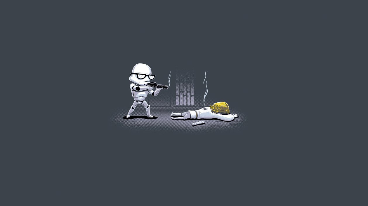 Star Wars Stormtrooper Minimal 4k