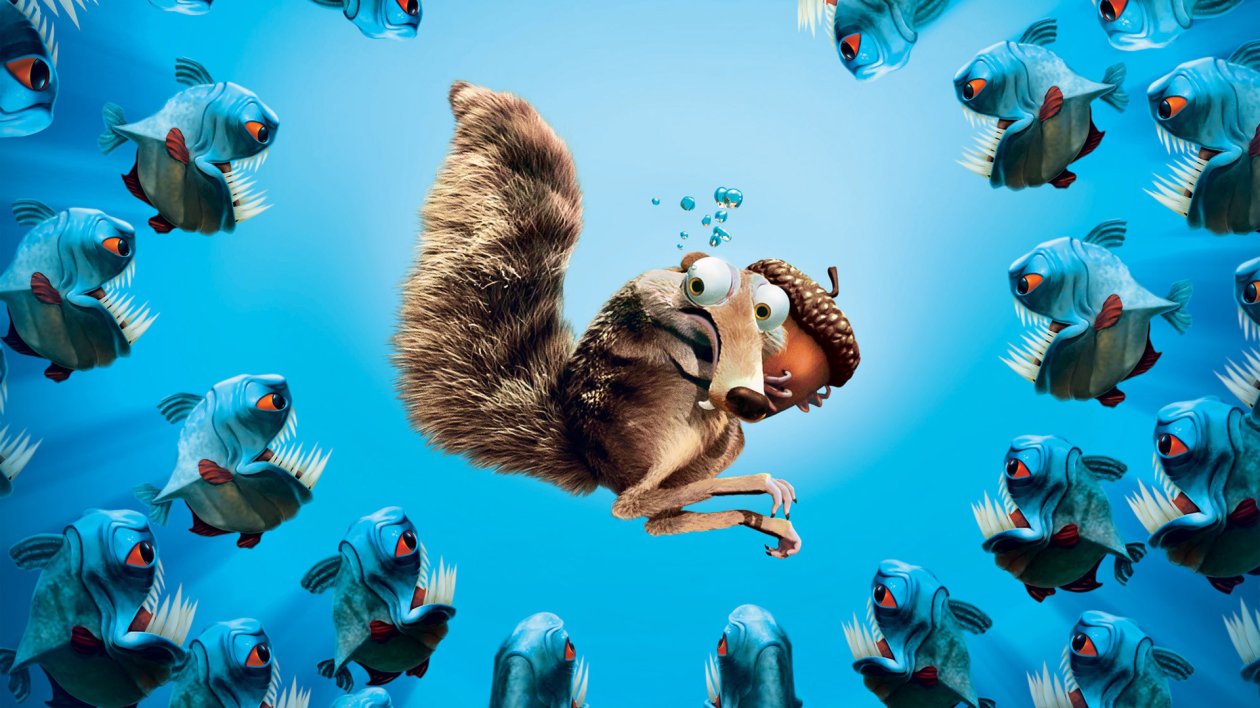 Scrat In Ice Age
