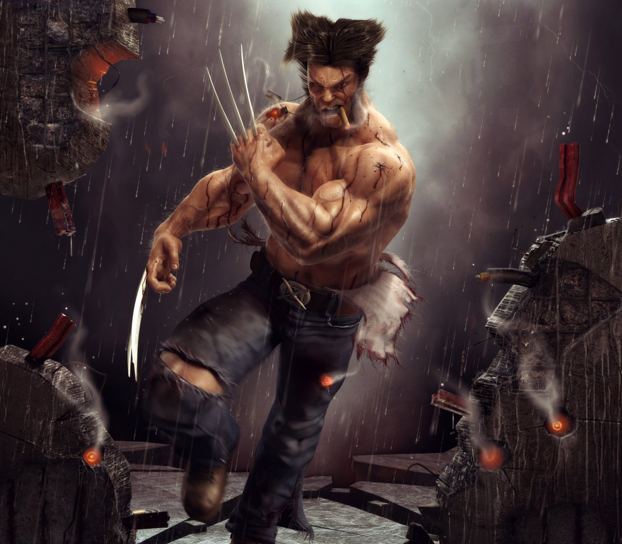 Wolverine Artwork 4k