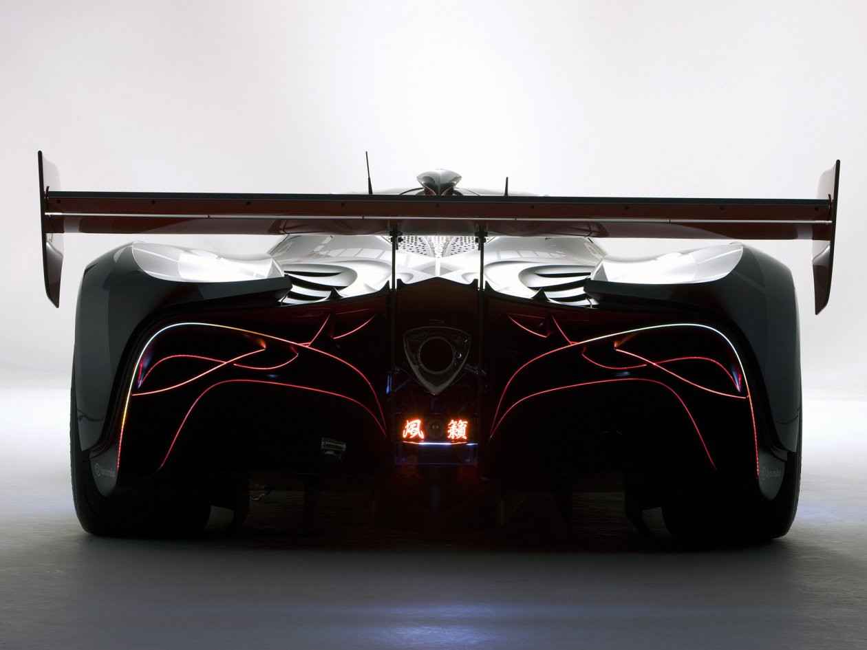 Mazda Furai Concept Sport Car Rear View