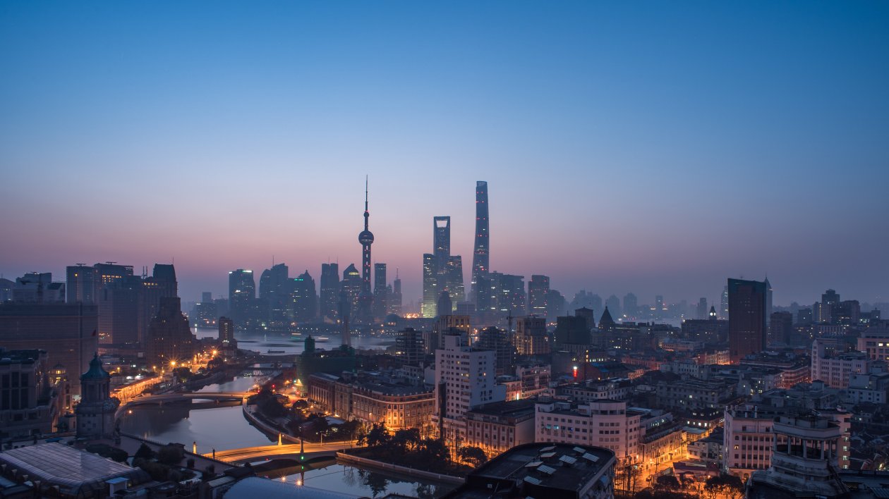 Shangai Cityscape 4k