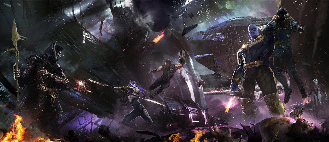 Avengers Infinity War Concept Art