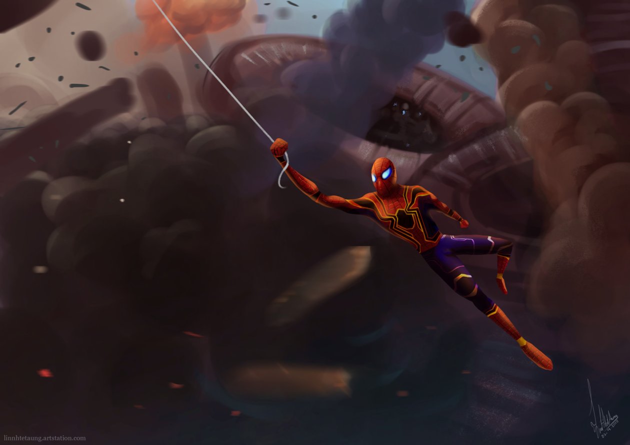 Spiderman Infinity War