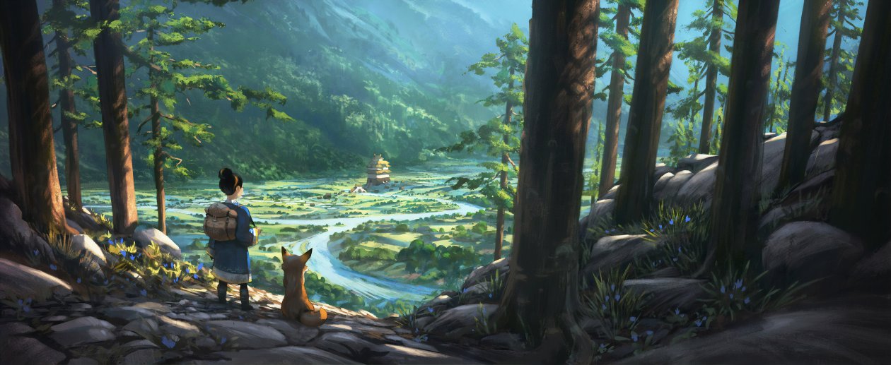 Exploring The Forest With Friend
