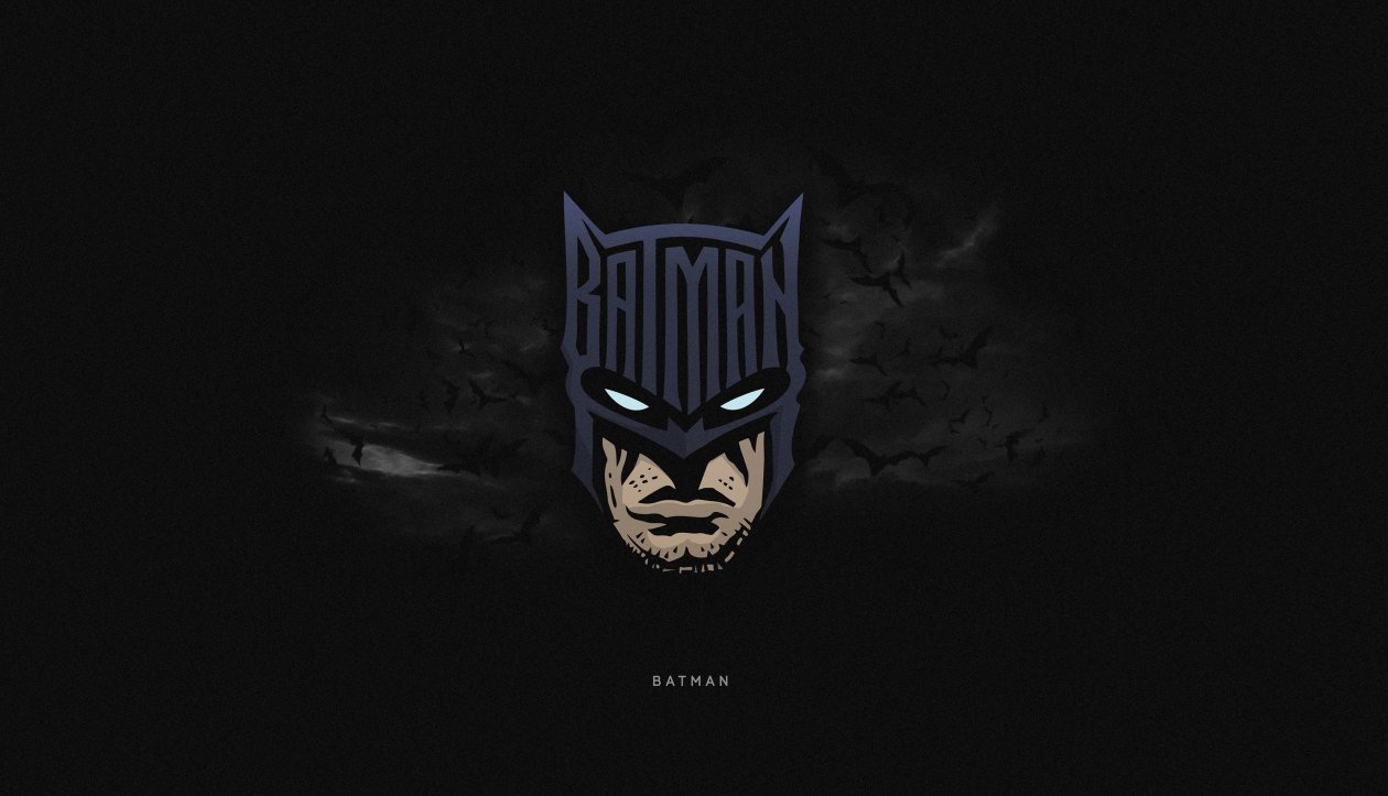Batman Superhero Minimal 4k