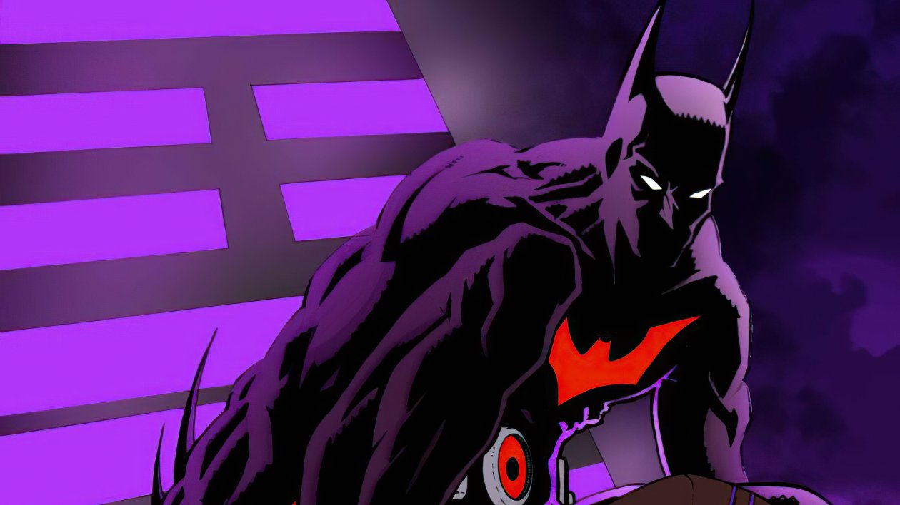 Batman Beyond Neon Night 4k