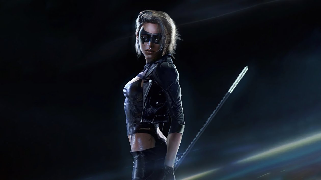 Kristen Stewart Concept Art As Black Canary