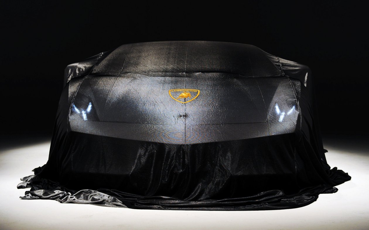 Fond d'écran Lambotghini in Auto Show