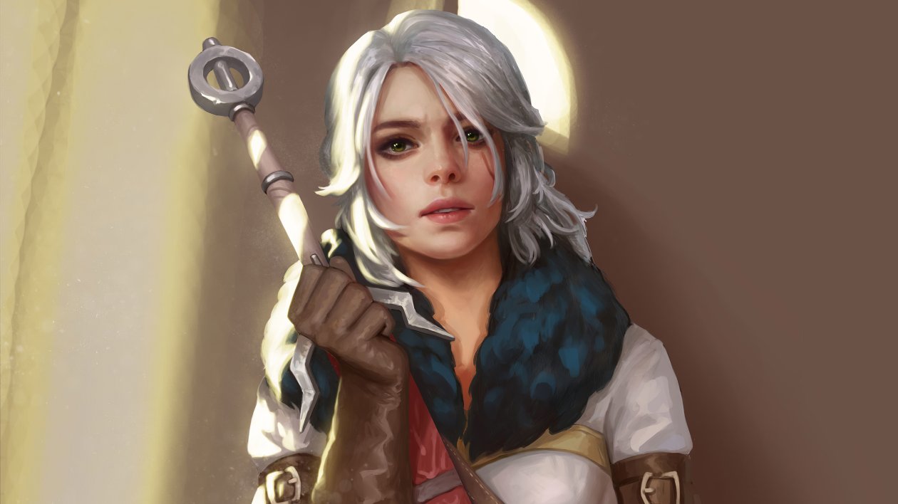 Ciri The Witcher 3 Game 4k