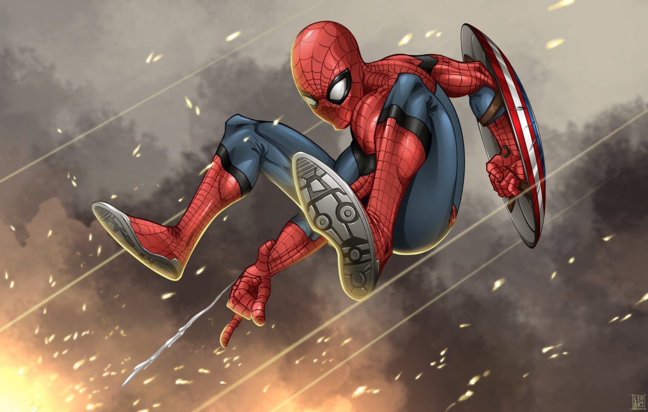 Spidey Captain America Civil War