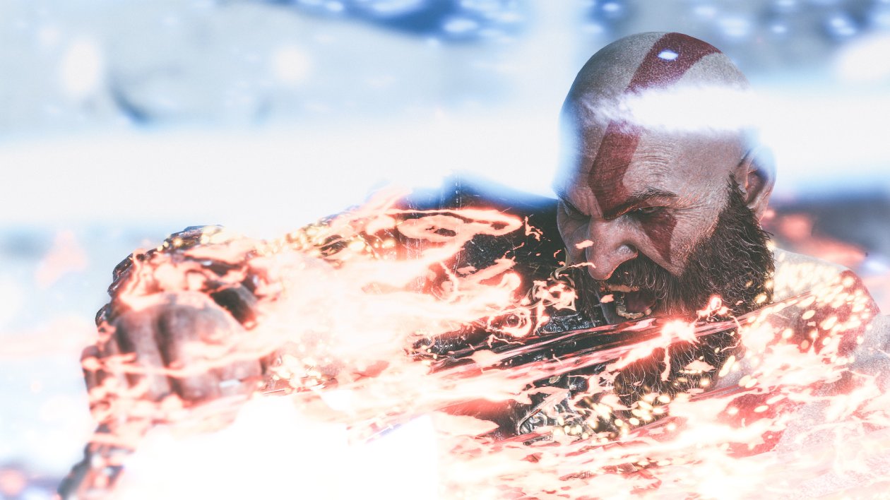 4k Kratos God Of War 4 Game