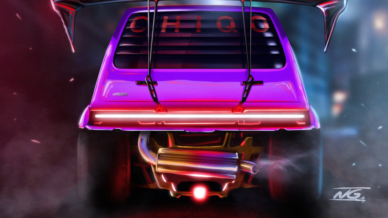 Fiat Chiqo Cyberpunk