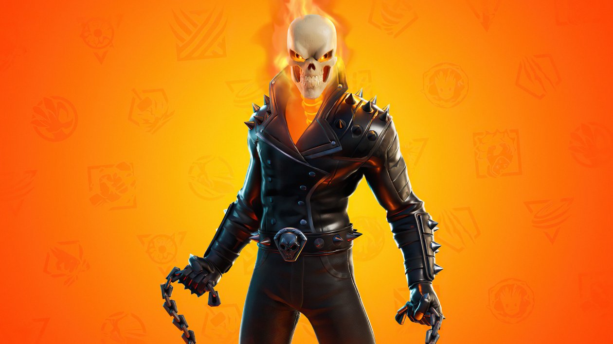 Fortnite Marvel Ghost Rider 2021 4k