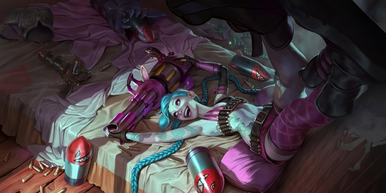 Jinx Lol Artwork 4k