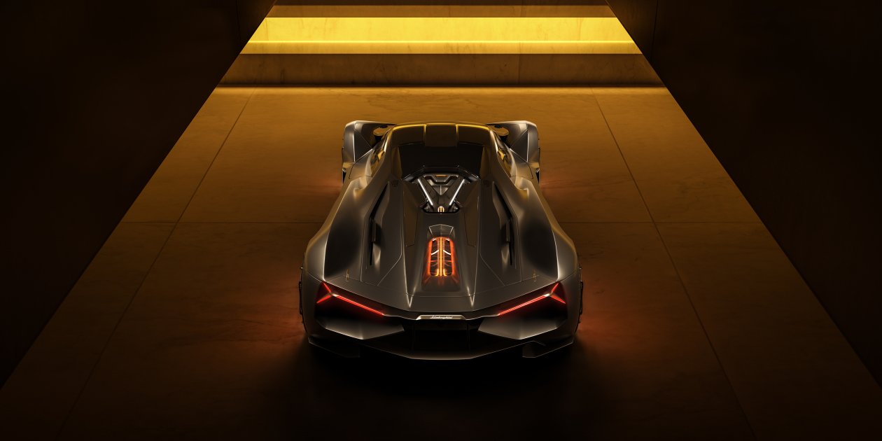 Lamborghini Terzo Millennio Rear 2020