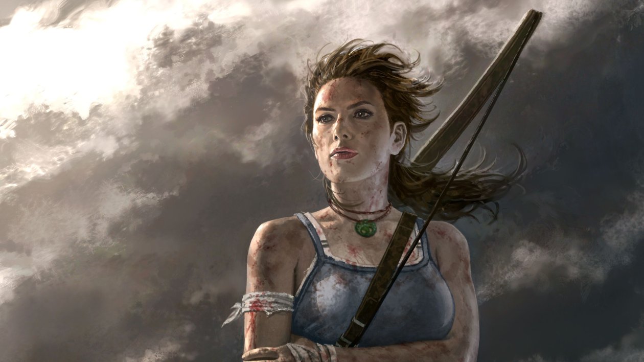Lara Croft Tomb Raider Game Art
