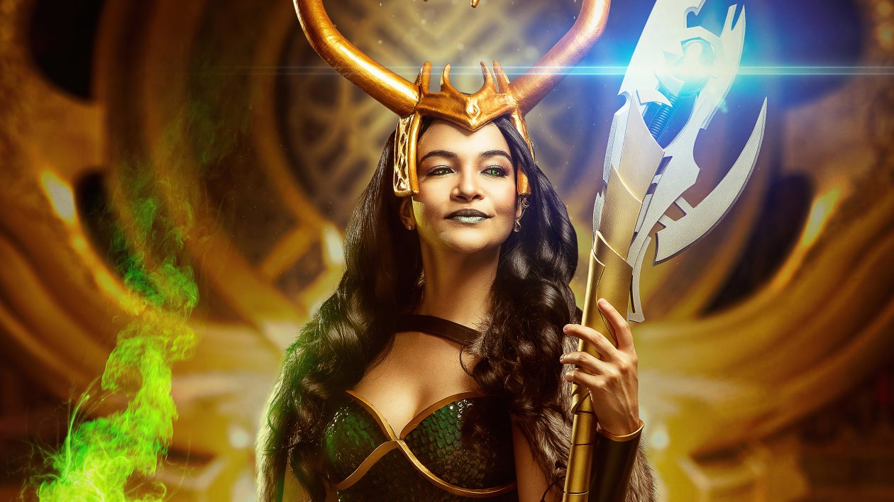 Lady Loki Cosplay 4k
