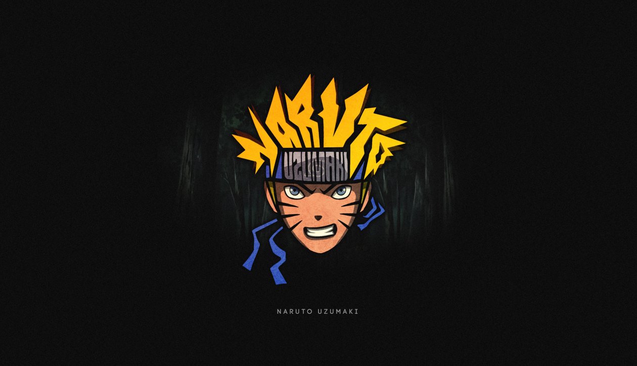 Naruto Uzumaki Minimal 4k