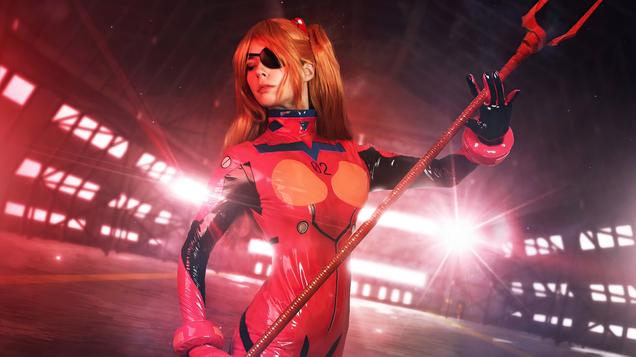 Asuka Langley Evangelion Cosplay 5k
