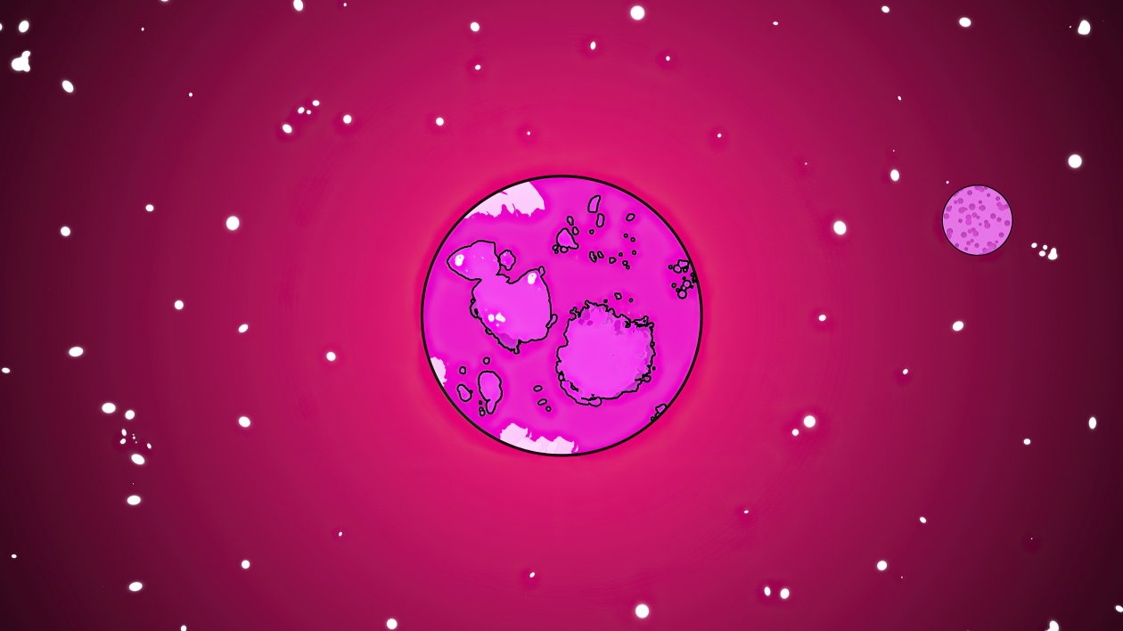 Planet Minimal 4k