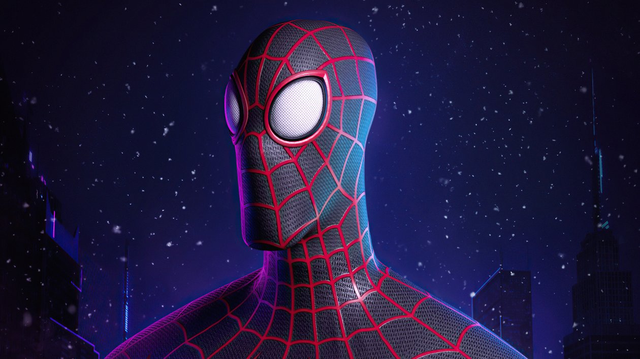 Miles Morales Spider Man Digital 3D