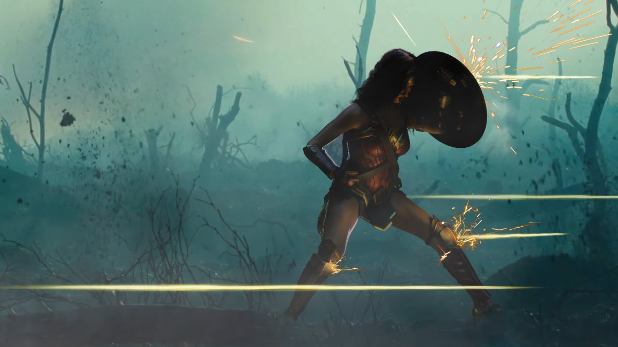 Diana In War 4k
