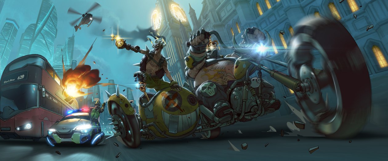Junkrat Overwatch 5k