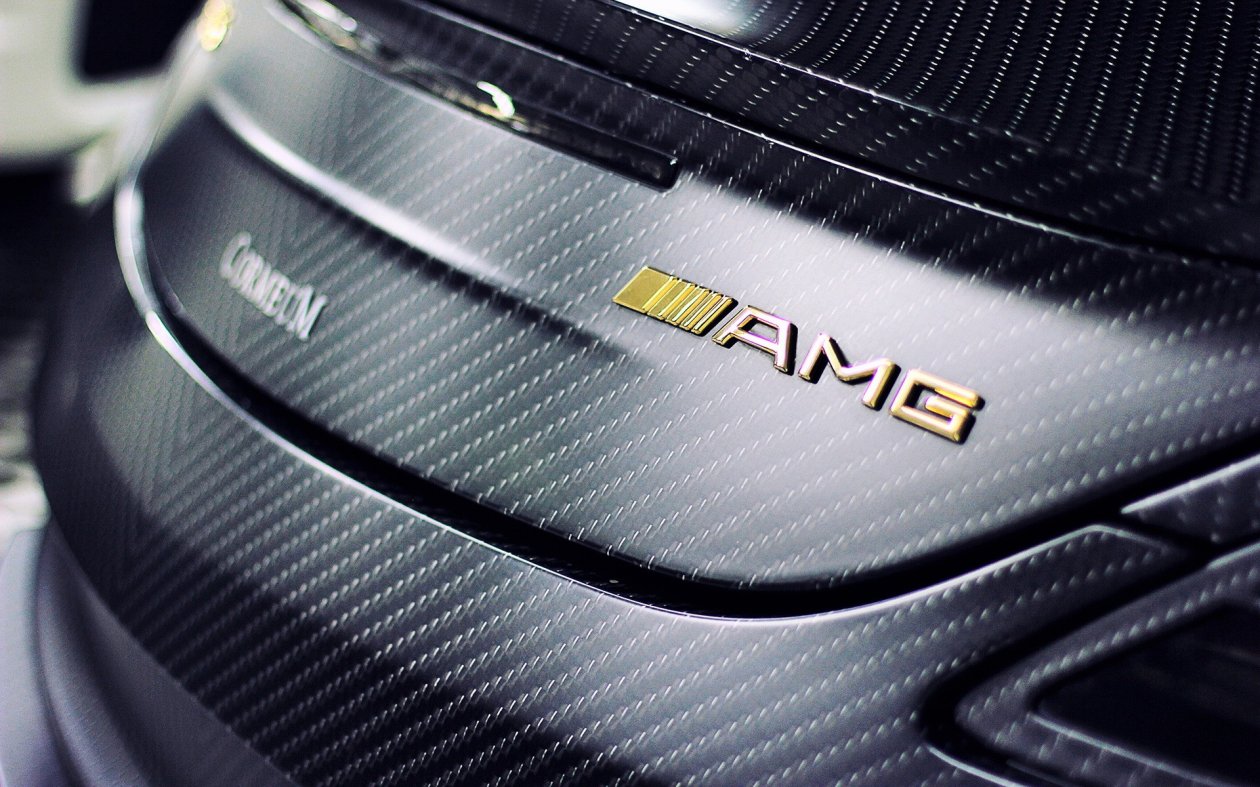 Mercedes AMG Gold Logo