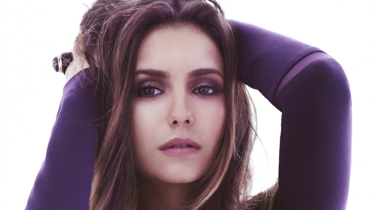 Nina Dobrev Face Portrait 4k Latest