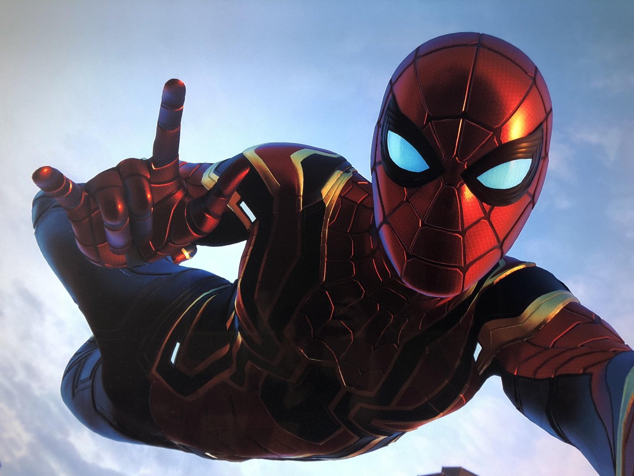 Spiderman Iron Stark Suit