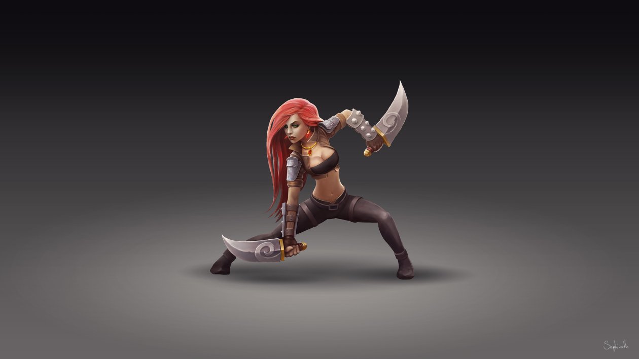 Katarina FanArt League Of Legends