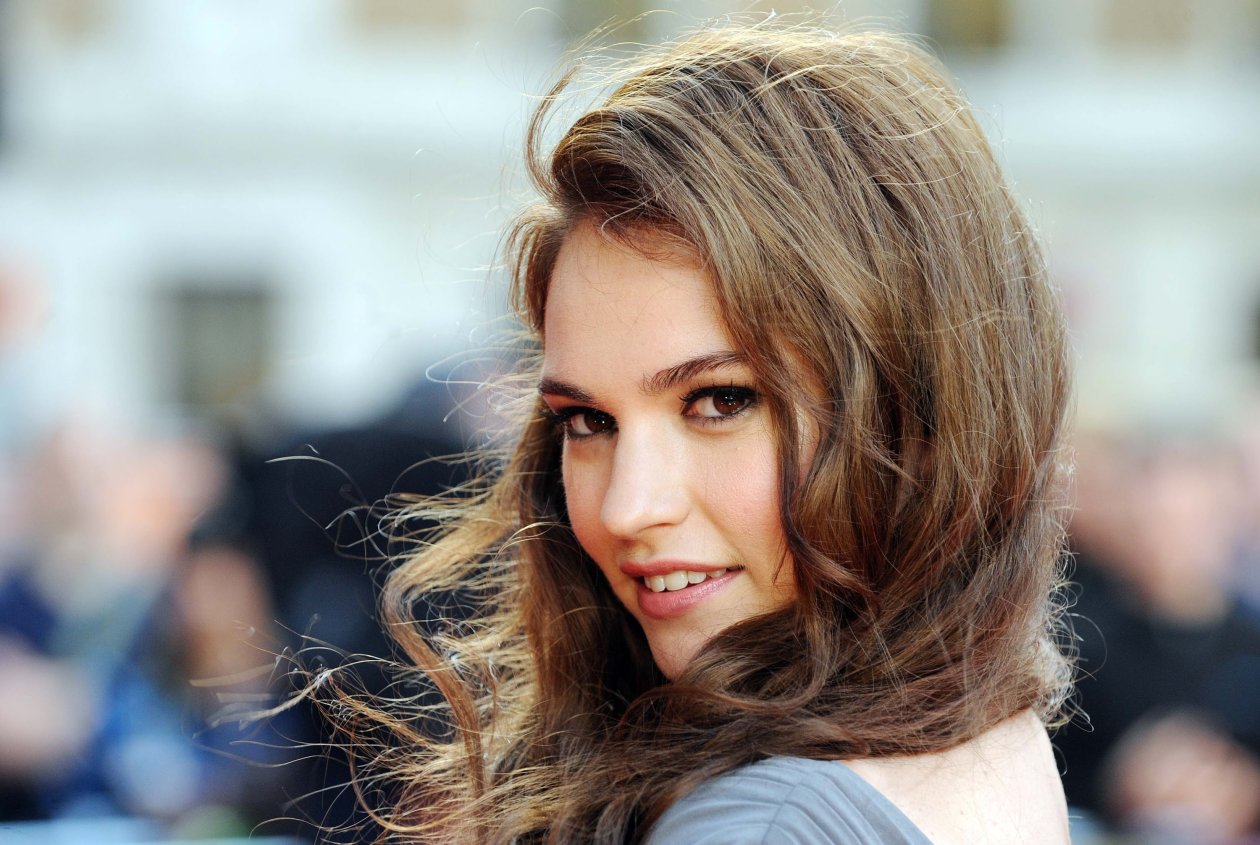 Lily James Cute