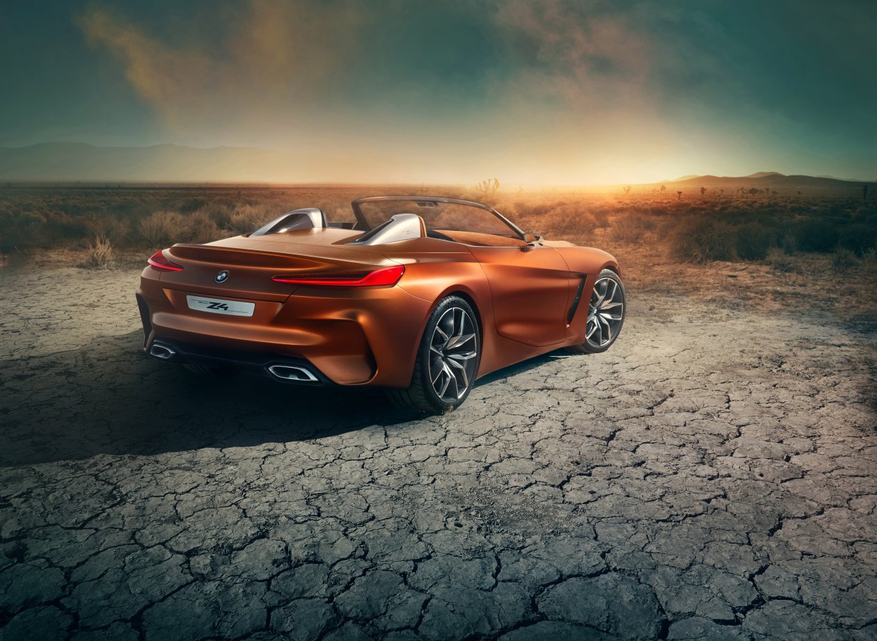 Bmw Concept Z4 4k 2017 Rear
