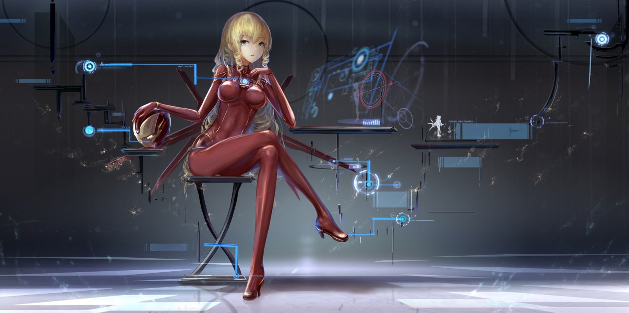 Anime Iron Girl