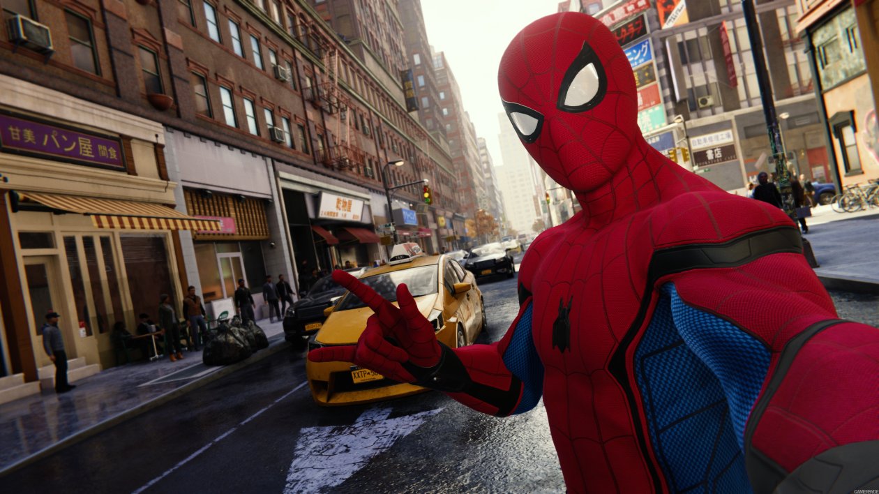 Spiderman Taking Selfie Ps4 2018