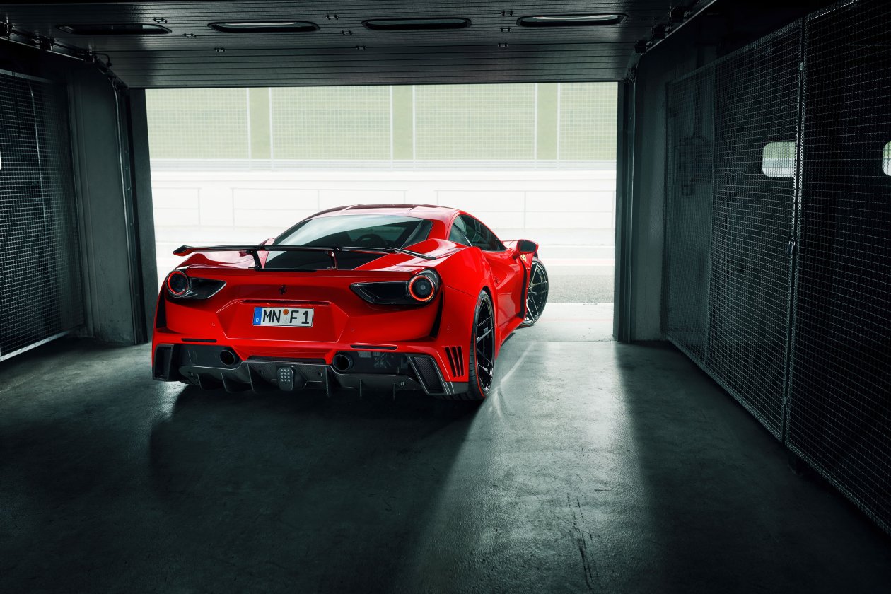Ferrari 488 Gtb Rear
