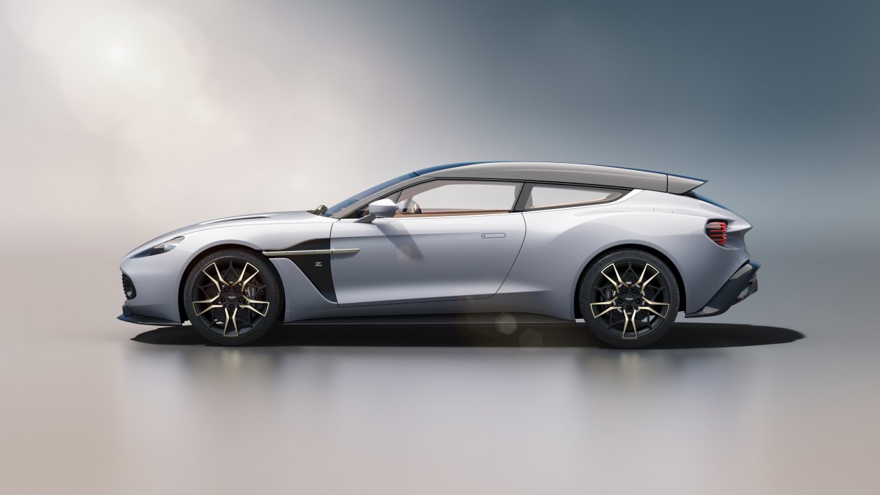 Aston Martin Vanquish Zagato Concept Car 2019 4k