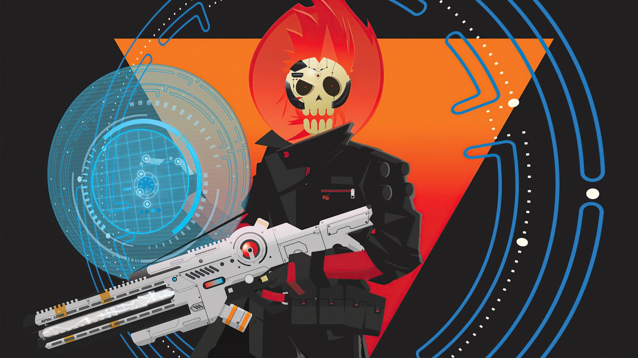 Cyberpunk Pacman Blinky