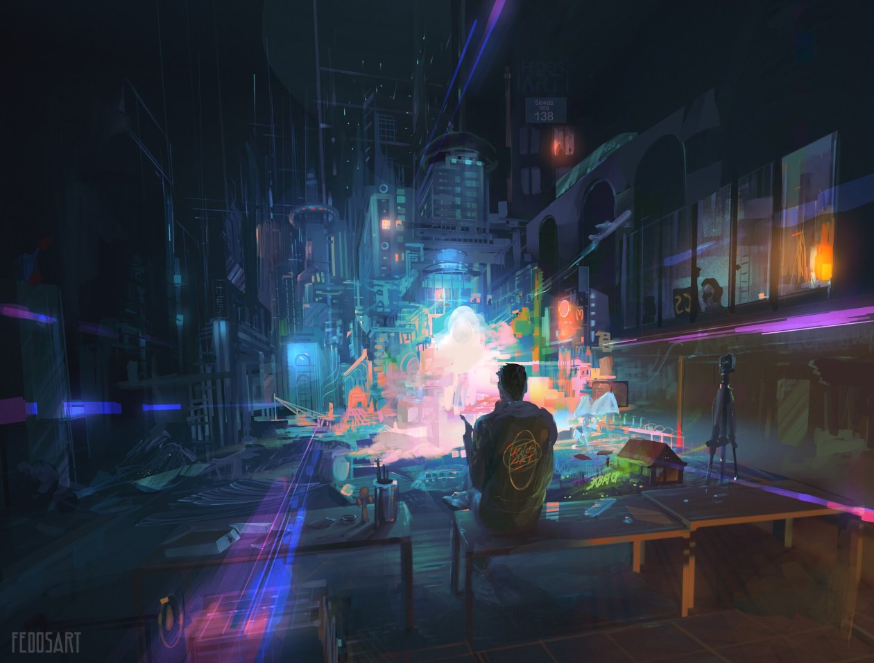 Fond d'écran Imagintation Blow 4k