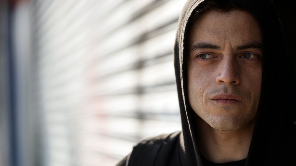 Rami Malek in Mr Robot Season 2