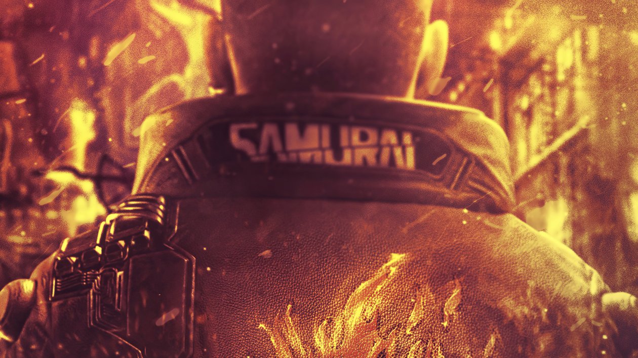 Samurai Burning Jacket Cyberpunk 2077