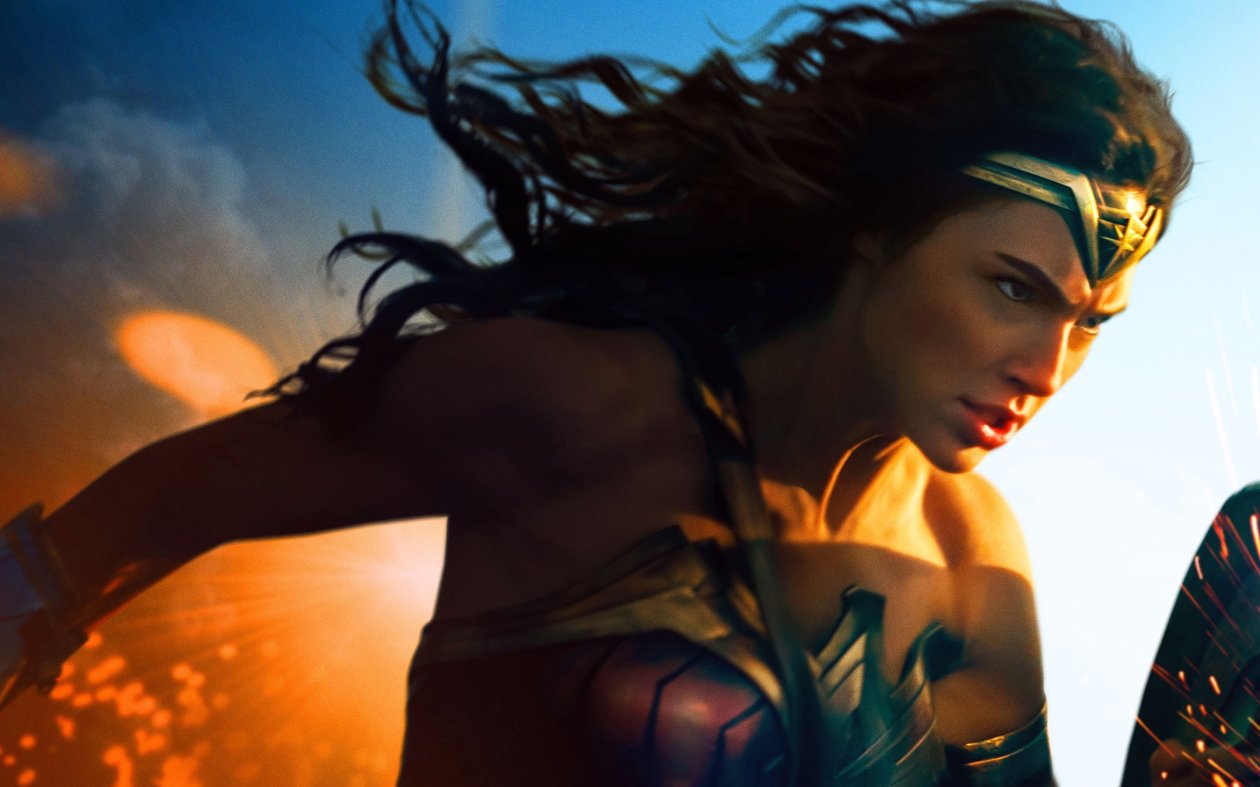Gal Gadot In Wonder Woman 2017
