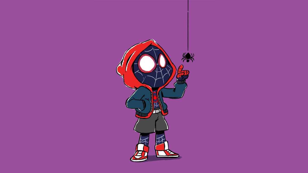 Spider Kid Miles Morales Art