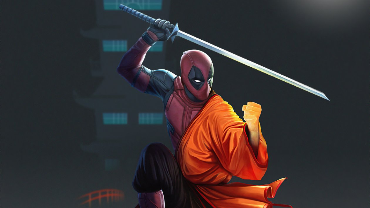 Monk Deadpool Fist
