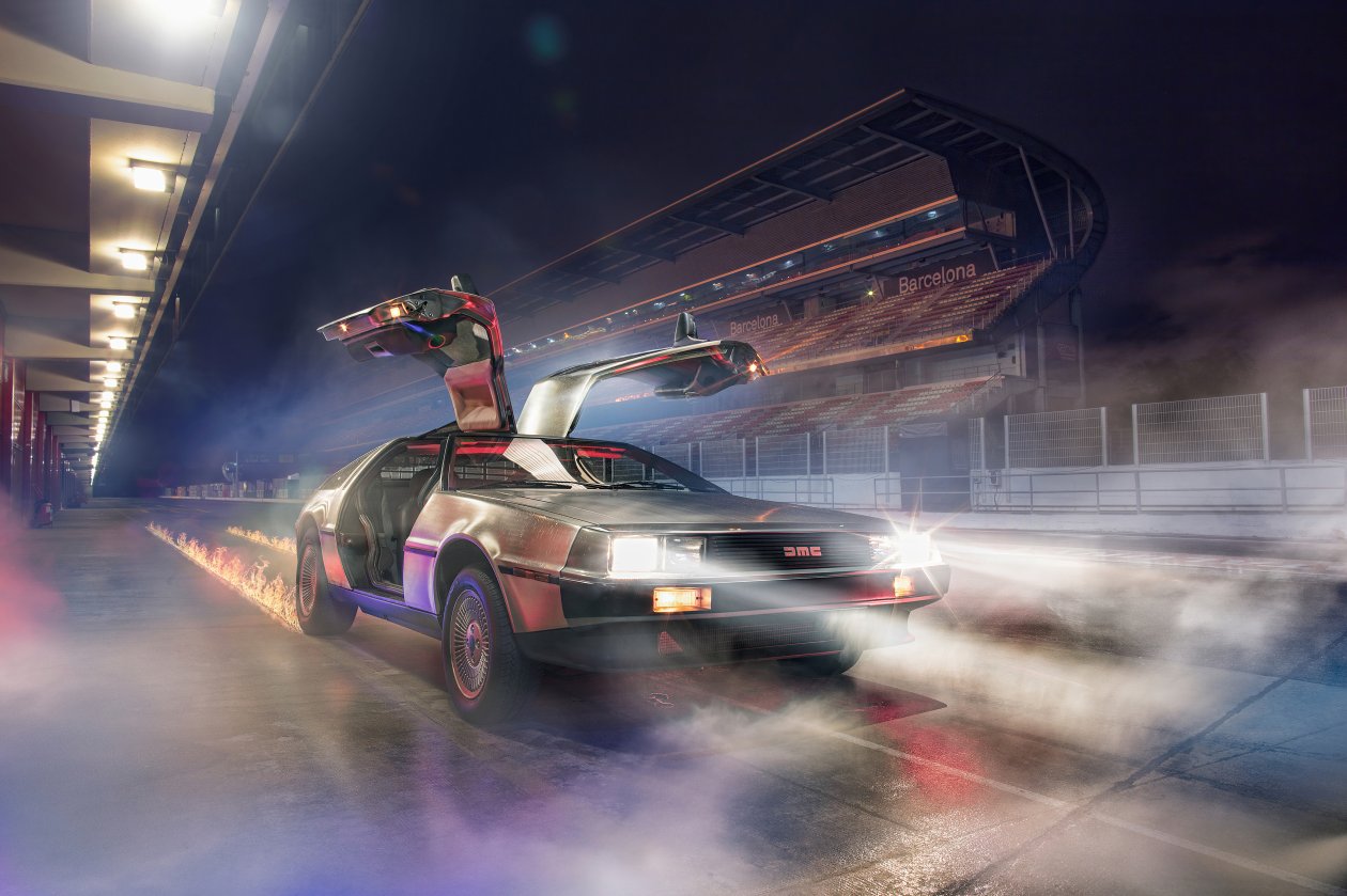 DeLorean DMC 12 Open Doors