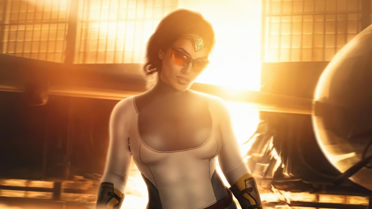 Diana Prince Agent Cosplay 5k